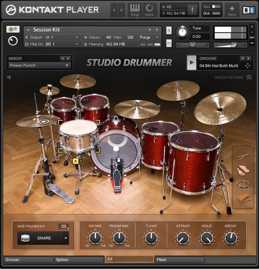 studio drummer