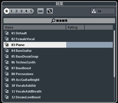 preset