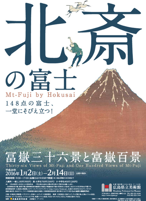広島県立美術館 北斎の富士