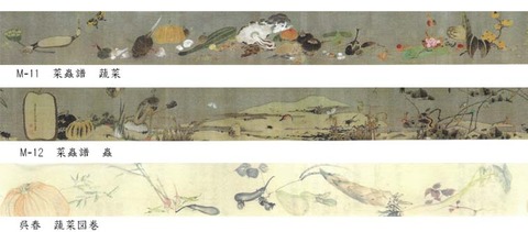 若冲 呉春 見本