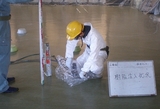 沈下修正工事の注入２