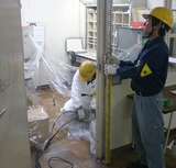 郵便局　床沈下修正工事２