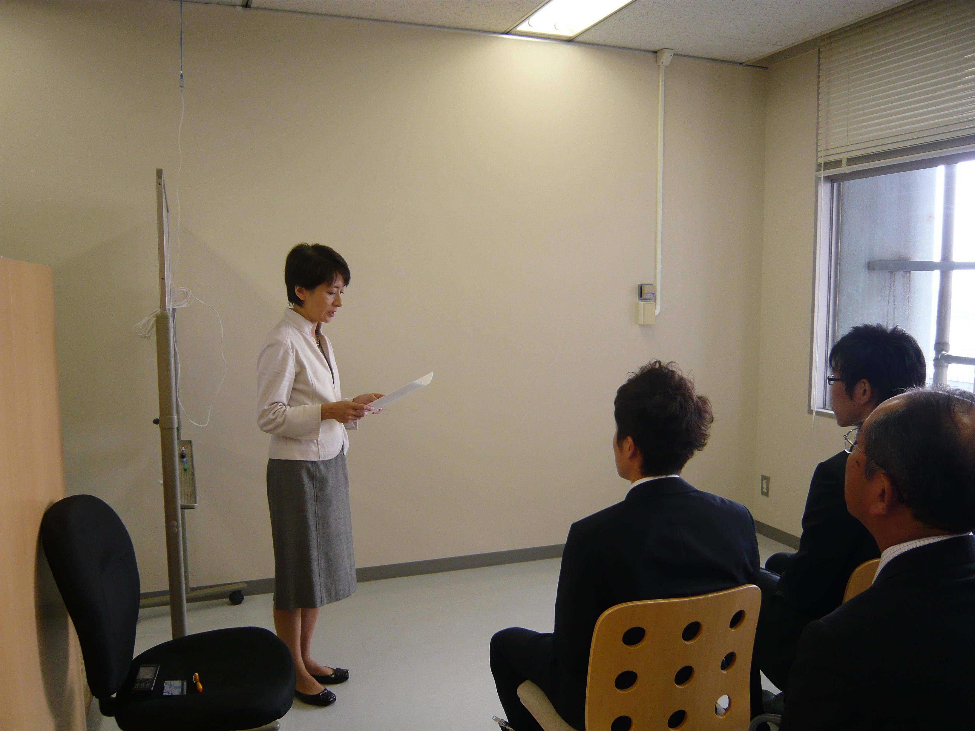 アップコンの内定式