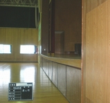 体育館床沈下修正工事６