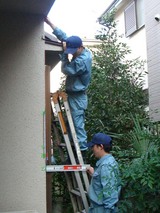 下げふり施工後