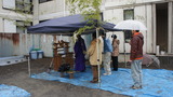 雨の中2