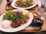 カプチーノのランチ