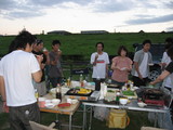 河川敷バーベキュー2