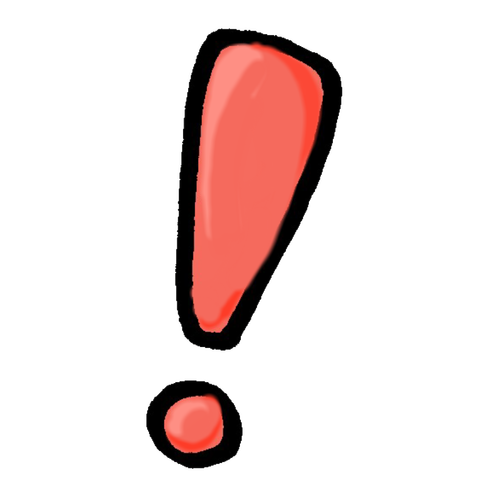 ビックリマーク イラスト 素材