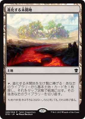 進化する未開地