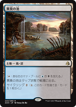 3異臭の池
