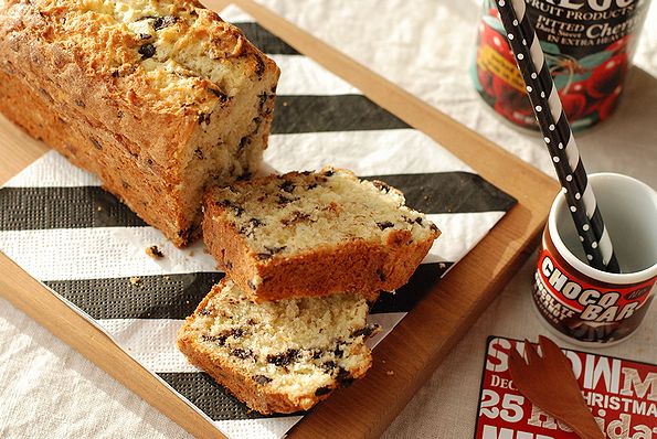 しっとりバナナとチョコチップのパウンドケーキ 美味しくできるコツいろいろ うさぎ食堂へようこそ Powered By ライブドアブログ