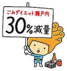 セットちゃん・ゴミ減量