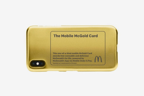 マクドナルド キャンペーンに幻のマックゴールドカード 賞品に純金スマホケース 激しくウォルマートなアメリカ小売業ブログ