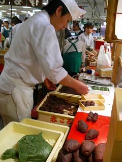 赤ころ実演