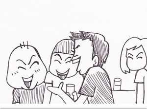 $【漫画】♂♂ゲイです、ほぼ夫婦です-1