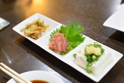 お通し3点盛り