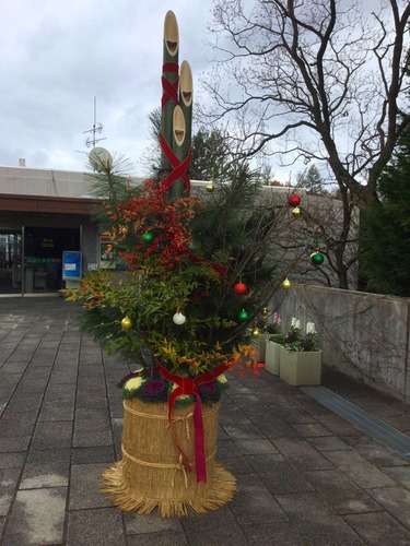 クリスマス門松