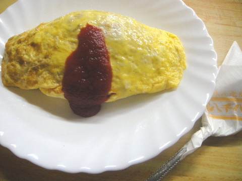 八千代食堂1112オムライス