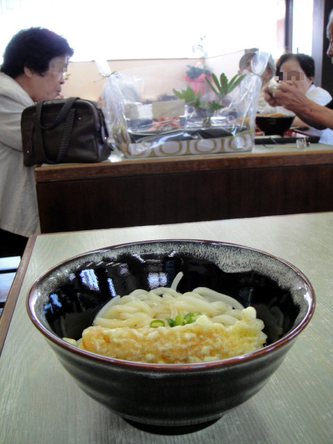 室町うどん0902ぶっかけ小&ちくわ天