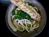 十川三丁目食堂0219かけ一玉+ちくわ天