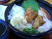 うまじ家0603鶏唐ぶっかけ
