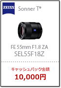 FE 55mm F1.8 ZA（SEL55F18Z）