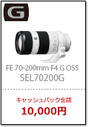 FE 70-200ｍｍ F4 G OSS（SEL70200G）