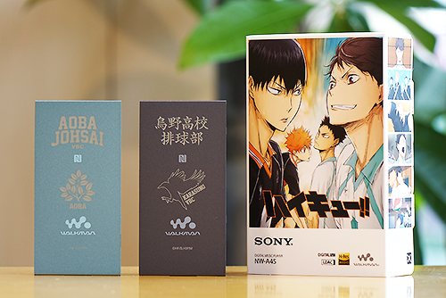WALKMAN A40&ワイヤレスヘッドホン × ハイキュー!! コラボモデル WALKMAN A40&ワイヤレスヘッドホン × ハイキュー!! コラボモデル