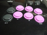 RAPボタン交換→三和ボタン