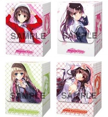 プレミアムデッキケースコレクション　冴えない彼女の育てかた　2個セット プレミアムデッキケースコレクション冴えない彼女の育てかた2個