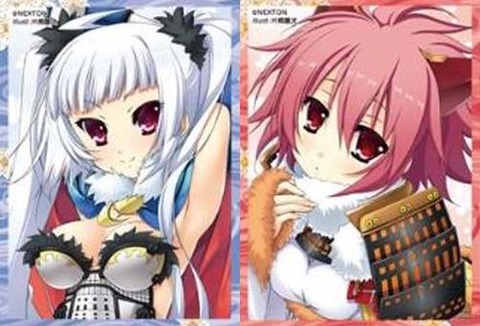 ゆりね出品 戦国恋姫 スリーブ3つプラスプレマ5つTCGセット追加TCG