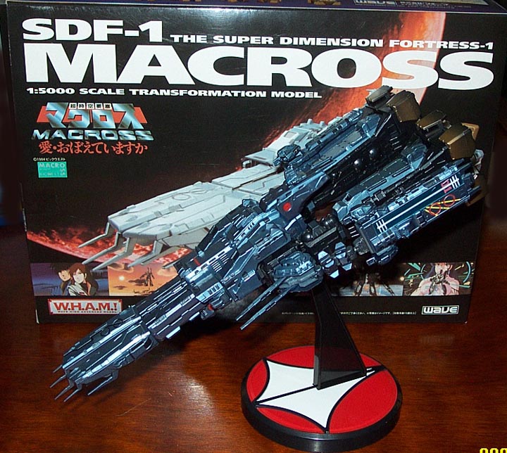 SDF-1 マクロス 1/5000スケールモデル　W.H.A.M.! W.H.A.M.！ 超時空要塞マクロス 1/5000 SDF-1 マクロス 通常版