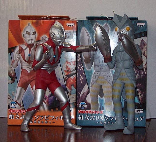 アクションDXソフビフィギュア 全2種セット ＆バルタン星人