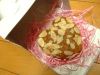 ハートケーキ