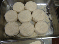 パン粉づけしたやつ