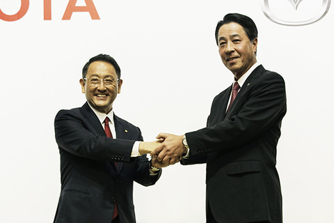 トヨタとマツda