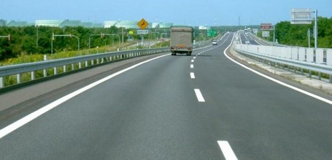 高速道路の制限速度80キロ