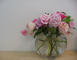 ピンクの花