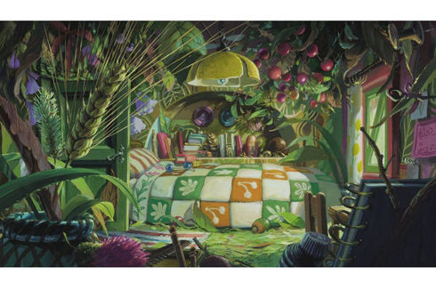 【1点限り】借りぐらしのアリエッティ　種田陽平リトグラフ 1点限り】借りぐらしのアリエッティ 種田陽平リトグラフ 図録 | 借り