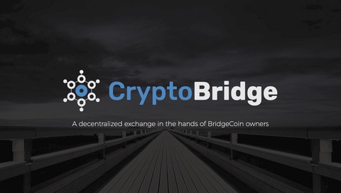【分散型取引所】cryptobridge評価【クリプトブリッジ】