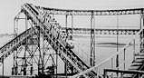 1958(昭和33)年9月:京成電鉄谷津遊園海上ジェットコースター(全長670m)