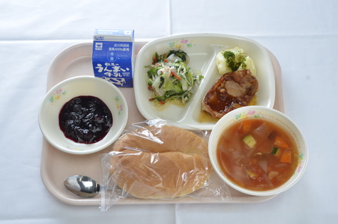3日本一の給食