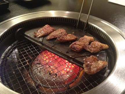 いち【溶岩&お肉】