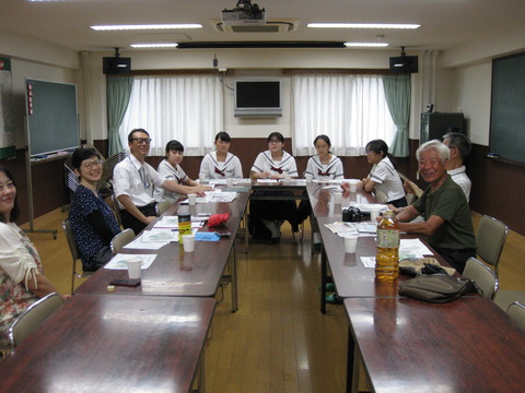 横浜富士見丘学園校外学習 (1)