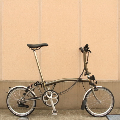BROMPTON(ブロンプトン)スーパーライトフレーム(チタン)あります