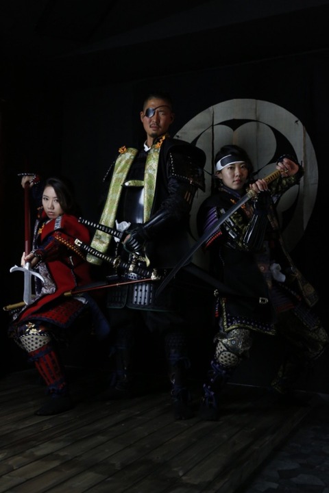samurai armor photo studio