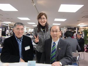 ヨネックス社長と