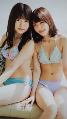 【过激画像】HKT48冨吉明日香超美腿引起话题wwwww
