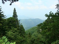 女人道 弁天岳から